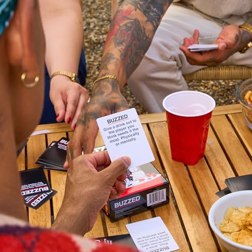 WHAT DO YOU MEME? Buzzed: Hilarious Party Game with 200 New Cards – The Ultimate Drinking Card Game for Adults, Perfect for Game Night, Adult Fun, Good Times, and Unforgettable Bachelor Party Laughs - style: Buzzed Core Refresh