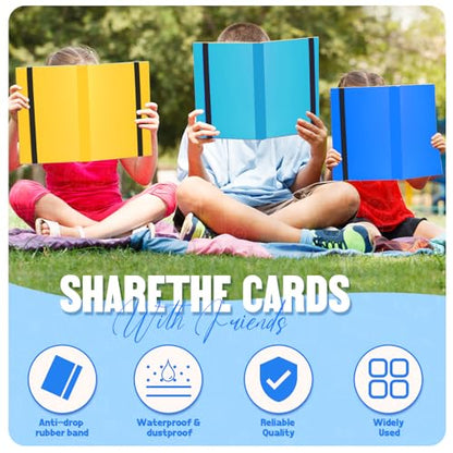 Card Binder 9-Pockets,Trading Card Binder,20 Pages, 360 Card Capacity Collection Binder, Card Folder for MTG, TCG, Game Cards & Sports Cards (Sky blue) - color: Sky blue