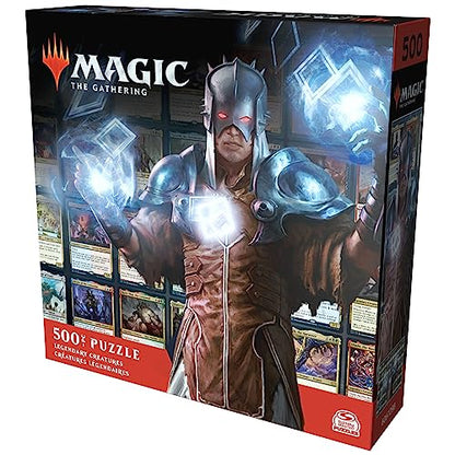 Magic The Gathering, Legendary Creatures 500 Piece Puzzle MTG Puzzles for Adults Jigsaw Puzzles 500 Pieces 500 Piece Puzzles for Adults & Kids 12+ - color: Legendary Creatures 500pc Puzzle