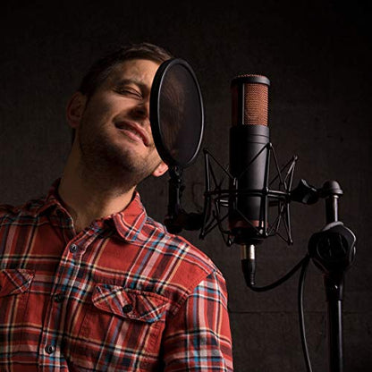 Antelope Audio Edge Duo Double Membrane Condenser Microphone | Condenser Microphone, USB/XLR, PC Compatible, Professional Studio, Singing, Podcasting, Gaming, Recording, Streaming & Vocals - size: Edge Duo