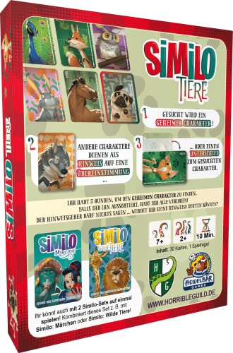 Similo - Animals: Super Fast Cooperative Clue Game - style: Animals