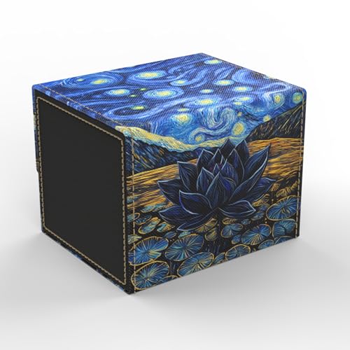 Vault's - TCG/MTG 100+ Card Art Deck Boxes (Starry Black Lotus) - style: Starry Black Lotus