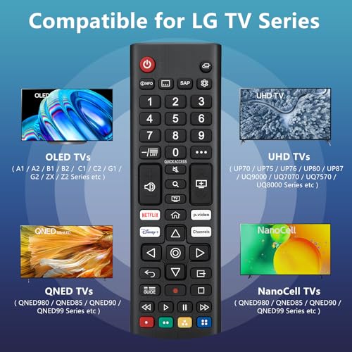 Universal for LG Smart TV Remote Control Replacement (Pack of 2) - color: for LG TV