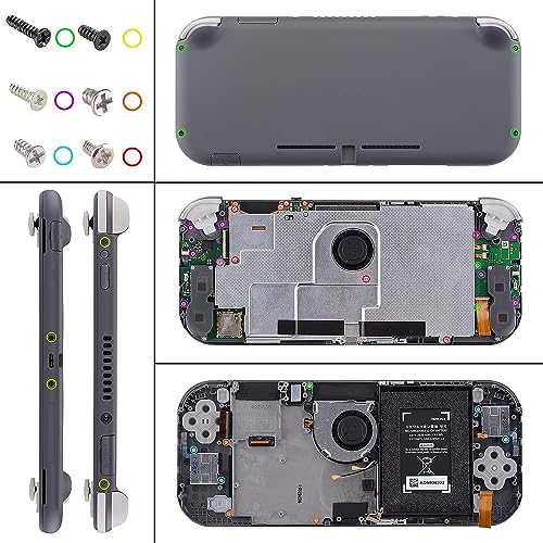 eXtremeRate Matcha Green DIY Replacement Shell for Nintendo Switch Lite, NSL Handheld Controller Housing w/Screen Protector, Custom Case Cover for Nintendo Switch Lite - color: Matcha Green
