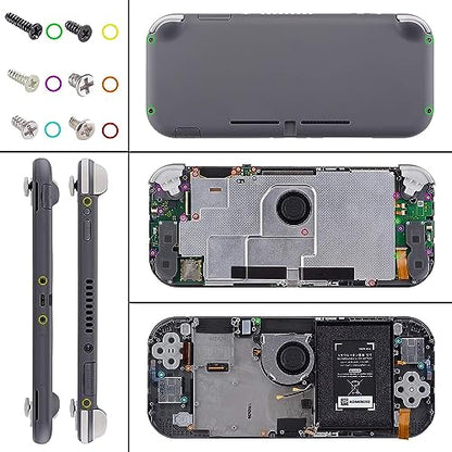 eXtremeRate Matcha Green DIY Replacement Shell for Nintendo Switch Lite, NSL Handheld Controller Housing w/Screen Protector, Custom Case Cover for Nintendo Switch Lite - color: Matcha Green