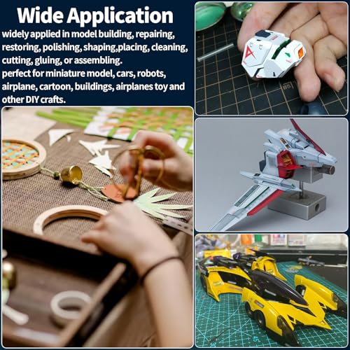 78Pcs Professional Gundam Model Tools Kit Hobby Building Tools for Buildings, Repairing and Fixing