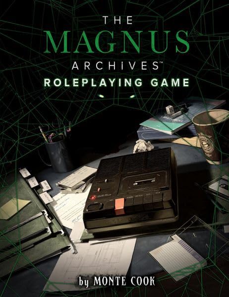 Monte Cook Games The Magnus Archives Roleplaying Game | RPG Game For 2+ Players and Ages 14+, Filled with amazing art and lore from the world of The Magnus Archives!