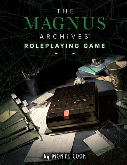Monte Cook Games The Magnus Archives Roleplaying Game | RPG Game For 2+ Players and Ages 14+, Filled with amazing art and lore from the world of The Magnus Archives!