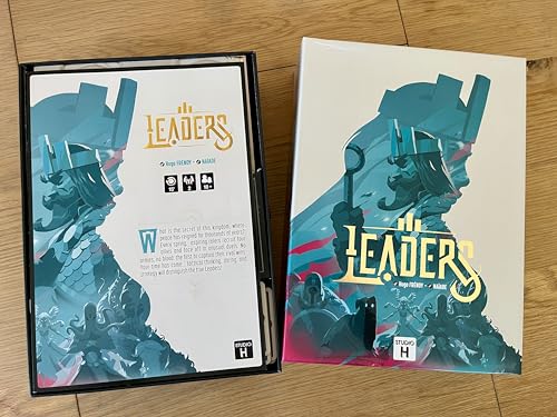 Leaders | Tactical Duel Strategy 2 Player Board Game | Create Alliances, Assemble Champions & Outsmart Opponents | Quick, Competitive Games for Teens, Adults, & Kids Ages 10 & Up | 15 Min