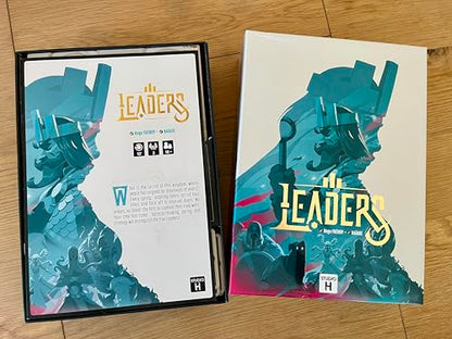 Leaders | Tactical Duel Strategy 2 Player Board Game | Create Alliances, Assemble Champions & Outsmart Opponents | Quick, Competitive Games for Teens, Adults, & Kids Ages 10 & Up | 15 Min