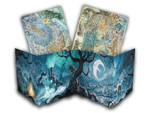 Crooked Moon Game Master Screen by Avantris | Ages 14+ | 4-6 Players