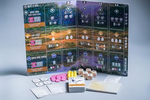 Stonemaier Games: Wingspan Oceania Expansion by Elizabeth Hargrave | Add to Wingspan | Includes New Player Mats, Food, Eggs, Cooperative Mode, & 95 Unique New Colorful Birds | 1-5 Players, 70 Mins - style: Oceania Expansion
