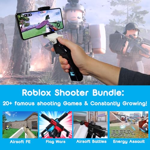 KellyJohn Studio Wireless Game Controller for Roblox on PC & Android | Bluetooth & USB-C controller for PC and Android, compatible with Roblox Games, Responsive Controls, Easy Pairing