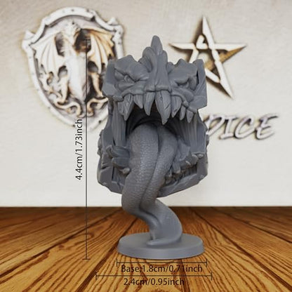 AUSPDICE 28MM Unpainted Mimic DND Miniature, Fantasy Tabletop Gaming Figurine, Compatible with Dungeons and Dragons, TTRPG Games, RPG Accessory for Dungeon Trap Scenarios & DMS-AS377