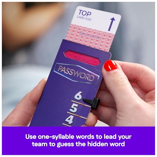 Spin Master Games, Password Party Game, As Seen on The Tonight Show with Keke Palmer, The Viral Party Card Game, Friendsgiving, 4+ Players, for Ages 14 & Up