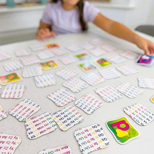 The Learning Journey: Match It! Memory - Alphabet - Capital and Lowercase Letter Matching Game with 26 Matching Pairs - Memory Games for Kids 3 and Up - Award Winning Toys