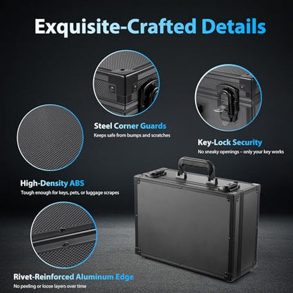 WOT I Trading Card Storage Box | Holds 600+ Toploaders | Sports Card Storage Case for 3x4” Rigid or Magnetic Card Holders/Sleeved Cards | Card Holder Box for Top Loader