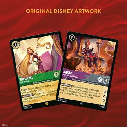 Ravensburger Disney Lorcana TCG: Illumineer’s Quest – Palace Heist | Cooperative Adventure Against Jafar | Solo or Team Play| Includes Exclusive Cards & Playmat | Ages 8+