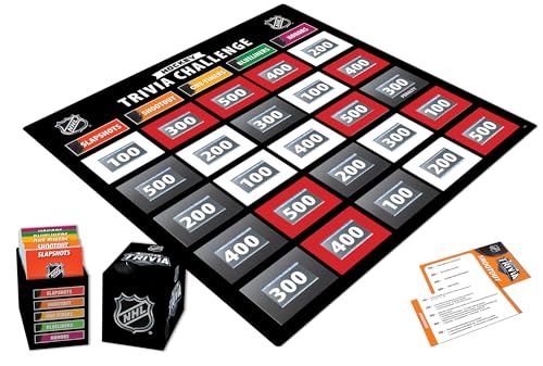 MasterPieces Family Game - NHL Hockey Trivia Challenge - Officially Licensed Game for Kids & Adults