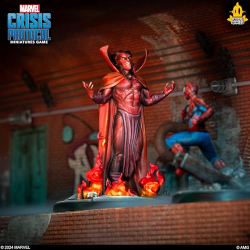 Marvel: Crisis Protocol Mephisto Character Pack | Manipulator of the Battlefield! Tabletop Superhero Game for Teens & Adults, Ages 14+, 2 Players, 90 Minute Playtime