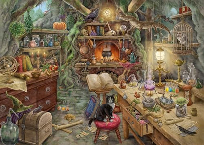 Ravensburger 759-Piece Escape Puzzle - The Witches' Kitchen | Engaging Jigsaw for Kids & Adults | Exciting Escape Room Experience | Ideal for Family Game Nights | FSC-Certified Materials