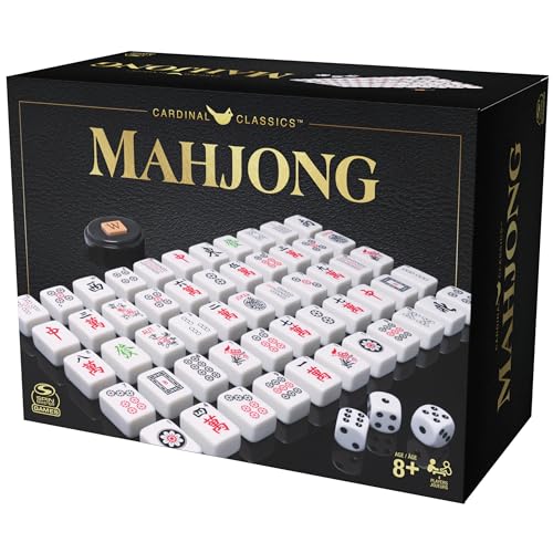 Spin Master Games, Mah Jong Classic Strategy Matching Tile Game, Trending ASMR Activity, as Seen on TikTok, for Kids, Teens, & Family, 1-4 Players, for Ages 8 & Up