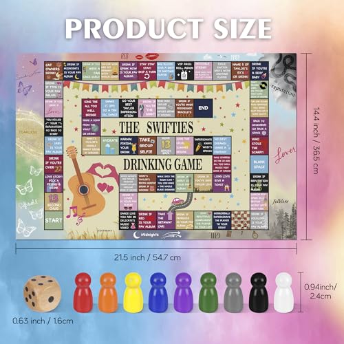 Drinking Games Set, Fun Party Game for Adults and Groups