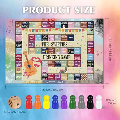 Drinking Games Set, Fun Party Game for Adults and Groups