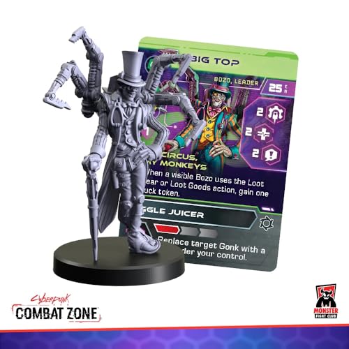 Monster Fight Club Cyberpunk: Combat Zone - Bozos Starter Gang