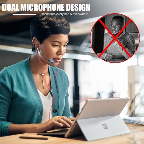 Gaming Headset with Microphone Wired Gaming Earbuds PC for PS4 PS5 One PlayStation 5 Games Mobile Phone,Detachable Stereo Bass Earphones Noise Cancelling Gaming Headphones with Mic Black - style: Style -01