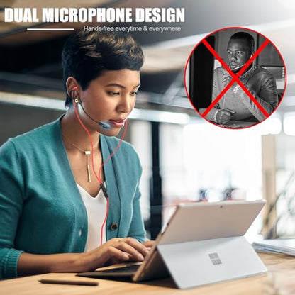 Gaming Headset with Microphone Wired Gaming Earbuds PC for PS4 PS5 One PlayStation 5 Games Mobile Phone,Detachable Stereo Bass Earphones Noise Cancelling Gaming Headphones with Mic Black - style: Style -01