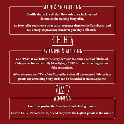 Fib: Adults Only Expansion for Dirty-Minded Deviants | College Party Classic | Let Loose in a Game of Taboo & Trickery | Try Not to Blush!