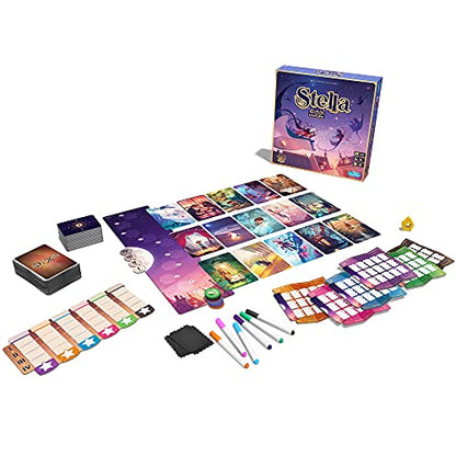 Asmodee Stella: Dixit Universe Board Game - Competitive Sky Exploration Image Association and Strategic Guessing, Fun Family Game for Kids and Adults, Ages 8+, 3-6 Players, 30 Min Playtime - style: Stella