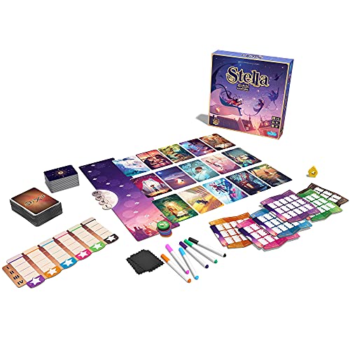 Asmodee Stella: Dixit Universe Board Game - Competitive Sky Exploration Image Association and Strategic Guessing, Fun Family Game for Kids and Adults, Ages 8+, 3-6 Players, 30 Min Playtime - style: Stella