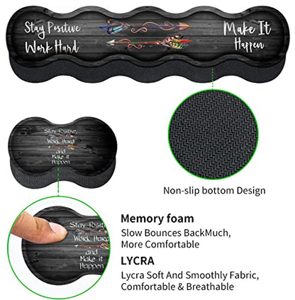 Large Mouse Pad and Gel Mouse Wrist Rest+ Memory Foam Keyboard Wrist Rest Support Set- Non-Slip Rubber Base with Stitched Edges for Office,Home,Computer,Gaming Extended Mousepads XXL Black Desk Mat - color: JV-mouse pad-8-15