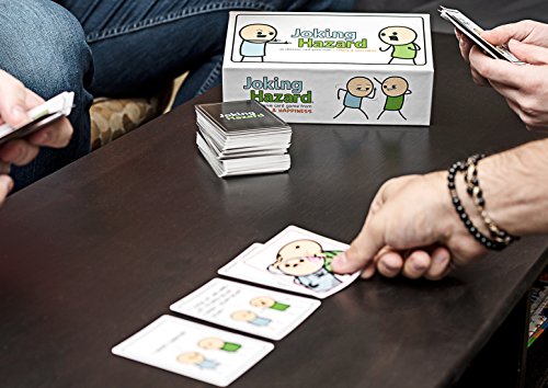 Joking Hazard by Cyanide & Happiness - 360+ Funny & Inappropriate Comic Cards, Hilarious Party Games | Includes Add-Your-Own-Words Cards - style: Joking Hazard Main Game