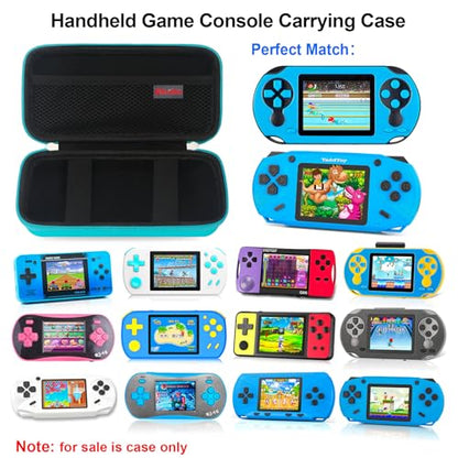 Elonbo Carrying Case for TaddToy/WELLST·G/Beijue/FAMILY POCKET/CCTU/X- JOYKIDS/GREENCREEK/Beico/KAVOYI/GuaiyeyeAP/TEBIYOU Handheld Game Console, Portable Electronic Gaming Player Bag, Green - color: Green