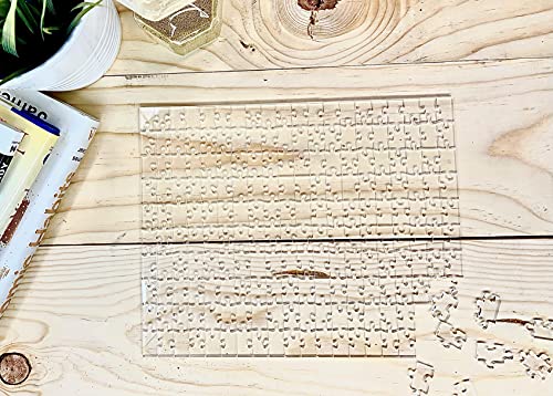The Clearly Impossible Puzzle 100, 200, 500, 1000 Pieces Hard Puzzle for Adults Cool Difficult Clear Brain Teaser - Difficult Funny for Adults (200 Piece) - size: 200 Piece