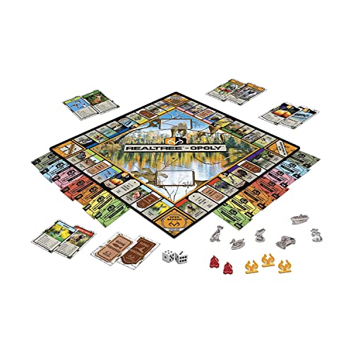 MasterPieces Opoly Board Games - Realtree Opoly - Officially Licensed Board Games for Adults, Kids, & Family - color: Multicolor