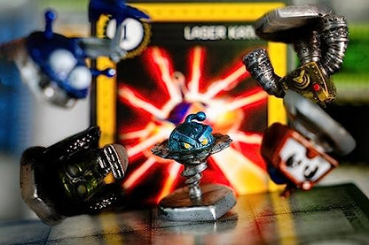 Renegade Game Studios Robo Rally Board Game Strategy Programming with 6 | Racing Tactics for 2-6 Players, 80+ Course Combos, Pre-Painted Robot Figures, Factory Battle Maze, for Ages 12 and up