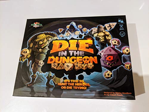 Giga Mech Games DIE in The Dungeon! A Solo Game of DIE-namic Dungeon Crawling,Where You are The Dungeon Monster!