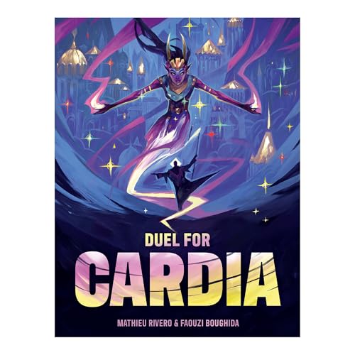 Duel for Cardia Card Game | Thrilling Strategy Card Game of Magic and Intrigue, Fun for Family, Kids & Adults, Ages 9+, 2-4 Players, 15 Mins