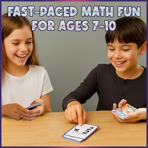 Ducks vs Dragons Multiplication Game - Math Games for Kids 8-12 - Fun Card Game for Learning Times Tables 0-12 - Math Facts Games for 3rd 4th 5th Grade