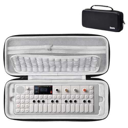 Banworks PU Hardshell Case Custom Fit for Teenage Engineering OP-1/OP-1 Field, Portable Synthesizer & Sampler Storage & Carrying Case Performance Controller Bag JT/HCQSNB-03 (Case Only, 1 Piece)