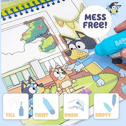 Bluey Aqua Art – Friends Forever - style: Bluey and Friends