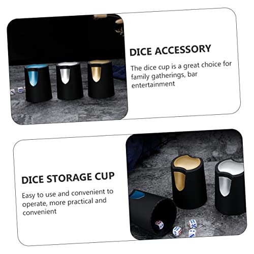 Stable Dice Shaker Fashionable Dice Cup Multi-Game Accessory Compact for On-the-go
