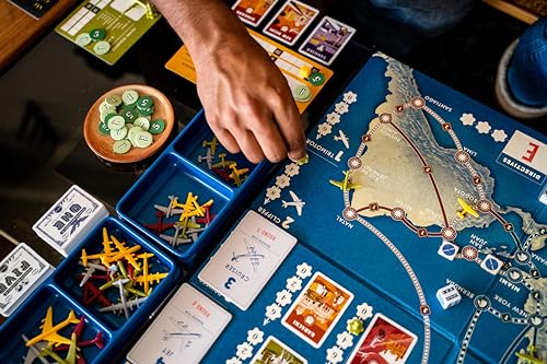 Funko Games Pan Am Board Game, Strategy Board Game, 2-4 Players 6 and Up