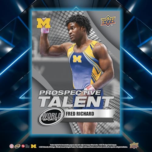 Upper Deck World of Sports Volume 1 Blaster Box (Pack of 3) - size: 1.33425 cubic inches (Pack of 3)