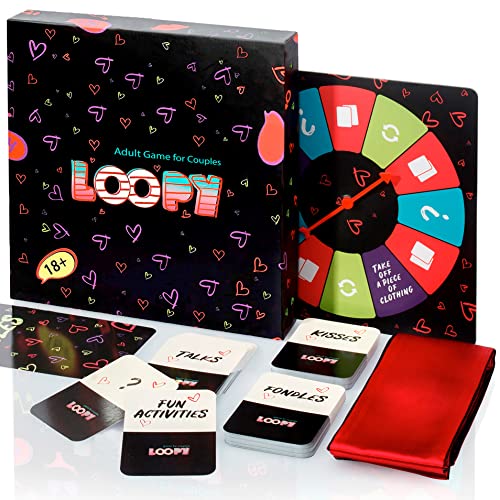 Game for Couples LOOPY - Date Night Box - Couples Games and Couples Gifts That Improve Communication and Relationships