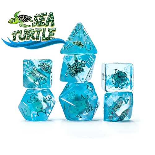 Gate Keeper Games Poly Set - Sea Turtle (7) - style: Sea Turtle